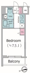 レジディア銀座東の物件間取画像